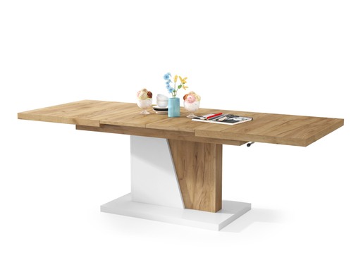 Multifunkcionalni Sto Grand Noir Zlatno-Beli 1646