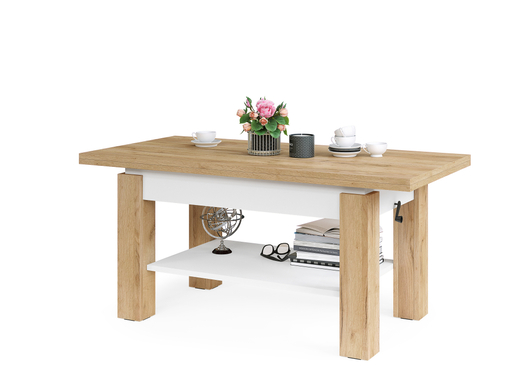 Multifunkcionalni Sto Bravo Craft Hrast-Beli 1651