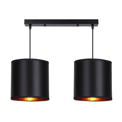 Candi Lux  Viseća Lampa Crna 4 2x40W E27