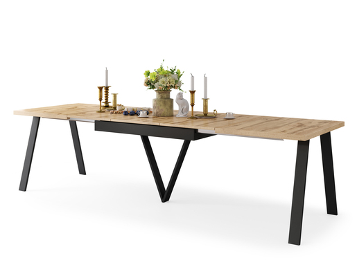 Avery Sto 180cm Hrast 1625