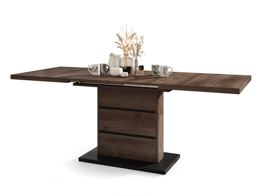 Piano Sto na Razvlačenje  Braon Hrast-Crni 1628