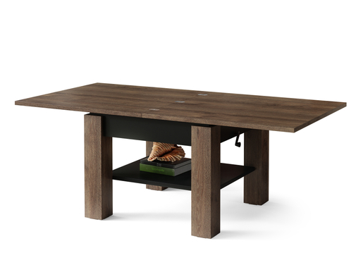 Multifunkcionalni Sto Cleo Braon-Crni 1647