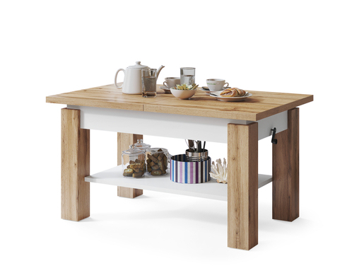 Multifunkcionalni Sto Astoria Hrast-Beli 1655