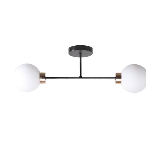 Amanda Luster Crno Zlatni 2x40 E27