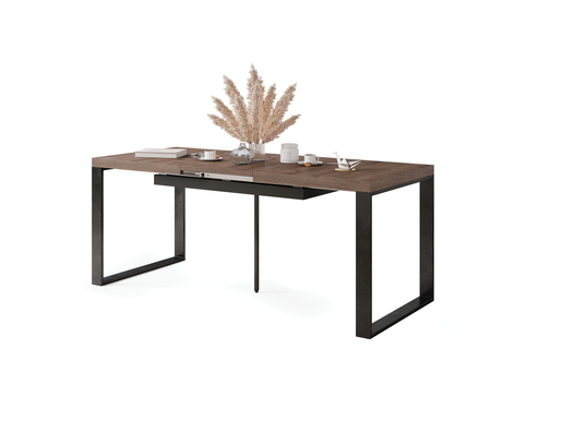 Avari Sto na Razvlačenje Braon Hrast-Crni 1633