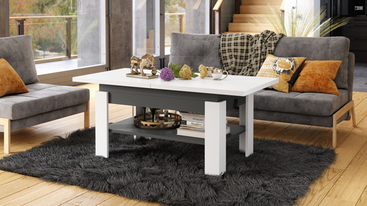 Multifunkcionalni Sto Rio Belo-Sivi 1640