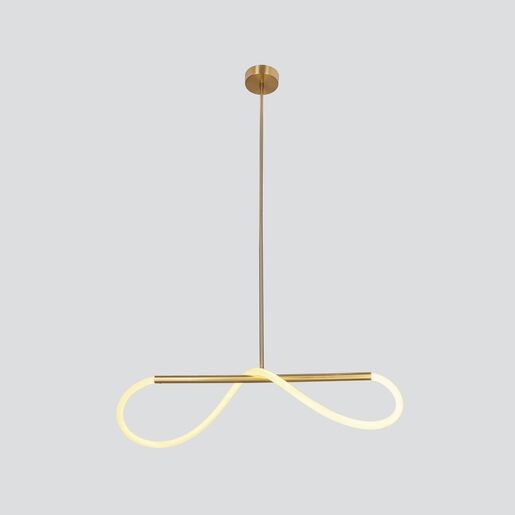 Supreme Viseća Lampa 80cm Zlatna 18W LED 3000K