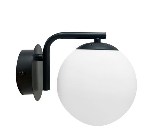 Amadeo Zidna Lampa Crna 1x40W E14