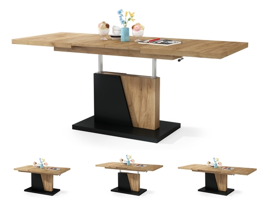 Multifunkcionalni Sto Grand Noir Craft Zlatno-Crni 1645