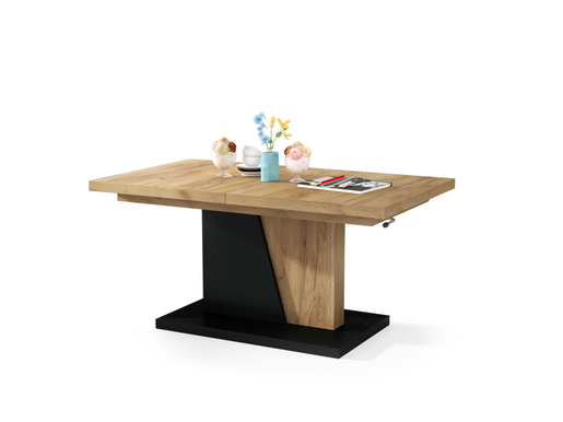 Multifunkcionalni Sto Grand Noir Craft Zlatno-Crni 1645