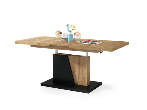 Multifunkcionalni Sto Grand Noir Craft Zlatno-Crni 1645