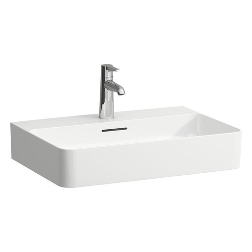 Laufen 8.1028.3.000.104.1 Val White umivaonik (lavabo) 60x42x11,5 konzolni i nadgradni sa rupom za bateriju i prelivom