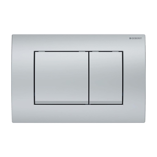 Geberit 115.137.46.1 Matt Chrome taster za ugradne vodokotliće dvokoličinski pravougaoni