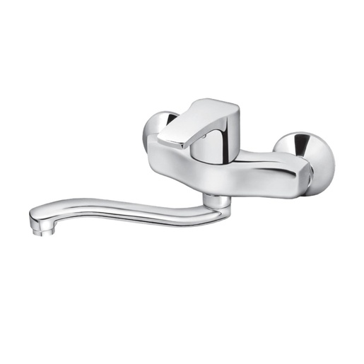 Rosan JC3212S Cubo 200 Chrome baterija (slavina) za suboperu/lavabo zidna