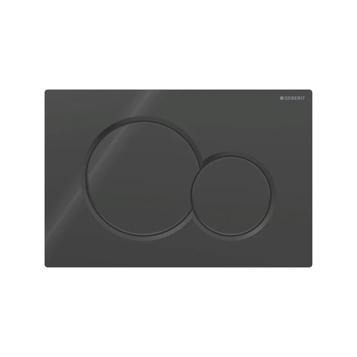 Geberit 115.770.DW.5 Sigma01 Black taster za ugradne vodokotliće dvokoličinski okrugli