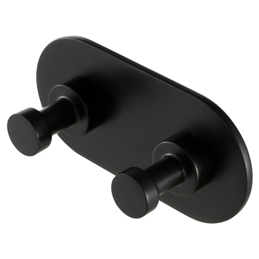 Geesa 916515-06 Nemox Black kukica (vešalica) za peškir dupla