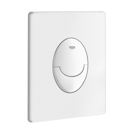 Grohe 38505SH0 Skate Air Alpine White taster za ugradne vodokotliće dvokoličinski elipsasti