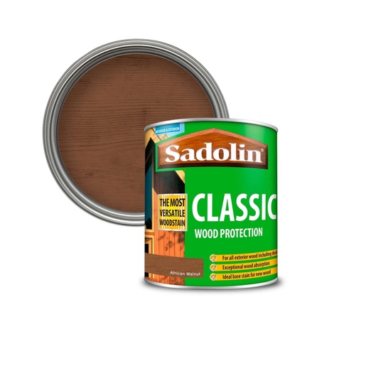 Sadolin Classic African Walnut 0,75L osnovni lazurni premaz za drvo za spolja i unutra (0,06-0,13L/m2)