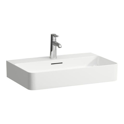 Laufen 8.1028.4.000.104.1 Val White Umivaonik (lavabo) 65x42x11,5 nadgradni pravougaoni sa prelivom