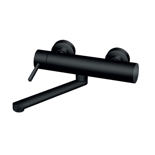 Rosan JD32120 Dark 266 Matt Black baterija (slavina) za umivaonik/sudoperu zidna