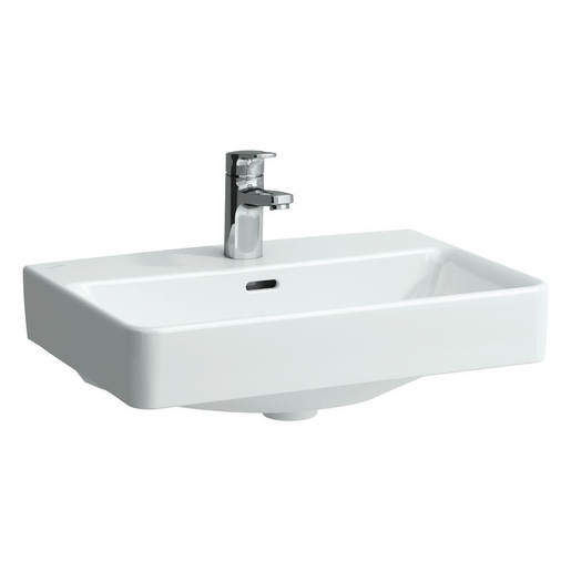 Laufen 8.1895.8.000.104.1 Pro S White umivaonik (lavabo) 55x38x9,5 konzolni sa rupom za bateriju i prelivom