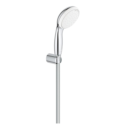 Grohe 27799001 Tempesta 100 Chrome tuš set: ručni tuš, zidni držač za tuš i Relexaflex crevo za tuš
