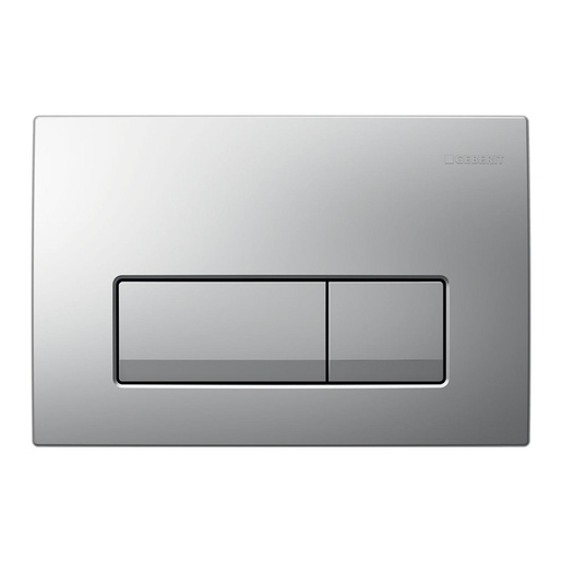 Geberit 115.105.46.1 Delta50 Matt Chrome taster za ugradne vodokotliće dvokoličinski četvrtasti