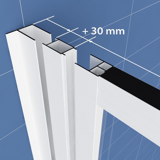 Kolpa San SQ Line K-30 profil White kompenzacioni visine 1900mm univerzalni 527430