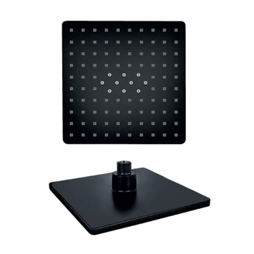 Rosan PTRUSP5D Dark 210 Matt Black nadglavni tuš četvrtasti