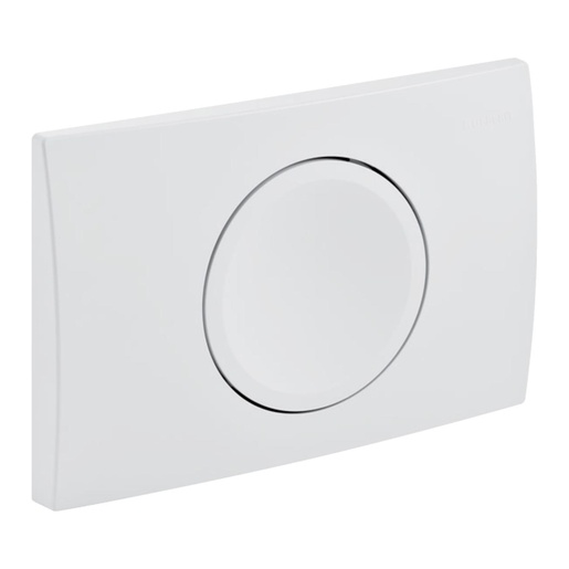 Geberit 115.109.11.1 Delta15 White taster za ugradne vodokotliće jednokoličinski okrugli