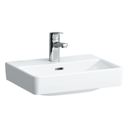 Laufen 8.1596.1.000.104.1 Pro S White umivaonik (lavabo) 45x34x8,5 konzolni sa rupom za bateriju