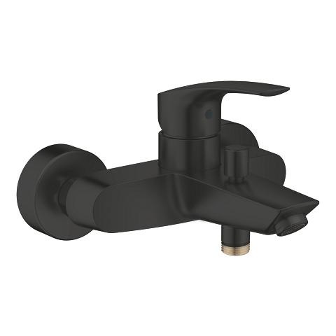 Grohe 333002433 Eurosmart Black Matt baterija (slavina) za tuš sa izlivom
