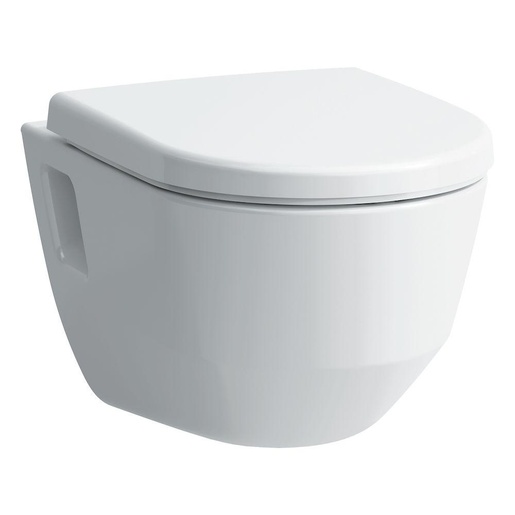 Laufen 8.2096.4.000.000.1 Pro White Rimless WC šolja konzolna sa vidljivim kačenjem 36x53x34
