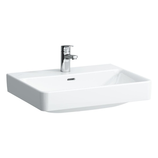 Laufen 8.1096.3.000.104.1 Pro S White umivaonik (lavabo) 60x46,5x9,5 konzolni sa rupom za bateriju