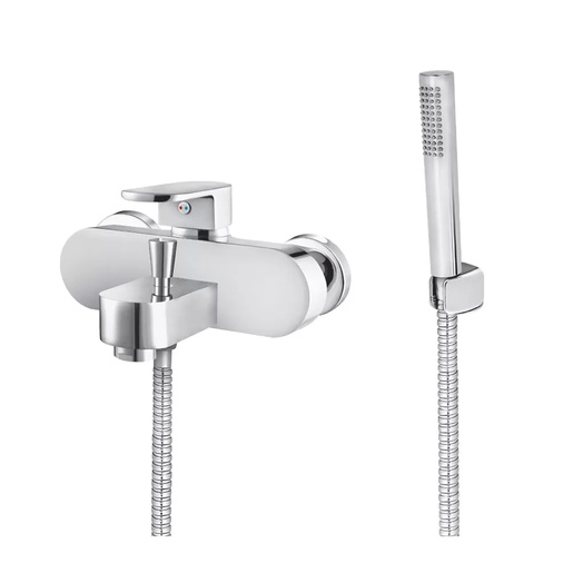 Rosan JM33101 Mistique Chrome baterija (slavina) za tuš sa izlivom i ručnim tuš setom - gratis