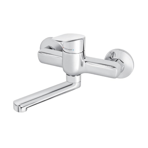 Rosan JA321001 Smart 150 Chrome baterija (slavina) za umivaonik/sudoperu zidna