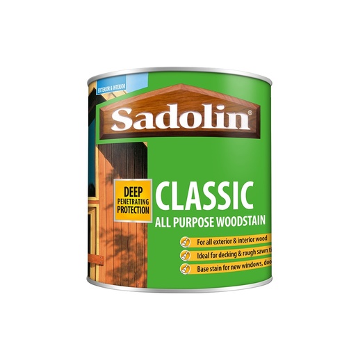 Sadolin Classic Transparent 0,75L osnovni lazurni premaz za drvo za spolja i unutra (0,06-0,13L/m2)