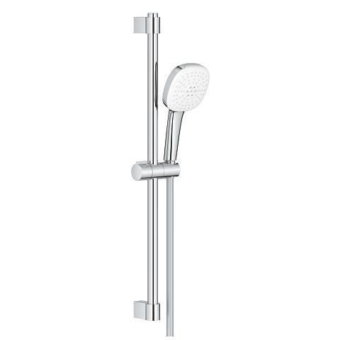 Grohe 27578003 Tempesta Cube 110 Chrome ručni tuš sa 2 vrste mlaza, usponskom šipkom, kliznim držačem i Relexaflex 1750mm crevom