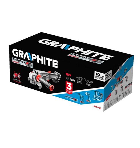 Akumulatorska ugaona brusilica - GRAPHITE 58G003