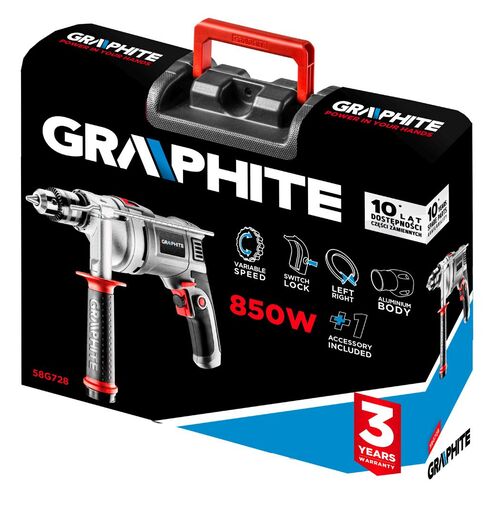 Udarna bušilica - GRAPHITE 58G728