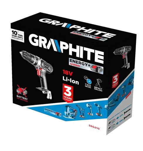 Akumulatorska bušilica (odvijač) - GRAPHITE 58G010