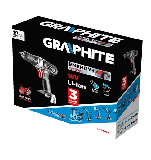 Akumulatorska bušilica (odvijač) - GRAPHITE 58G006