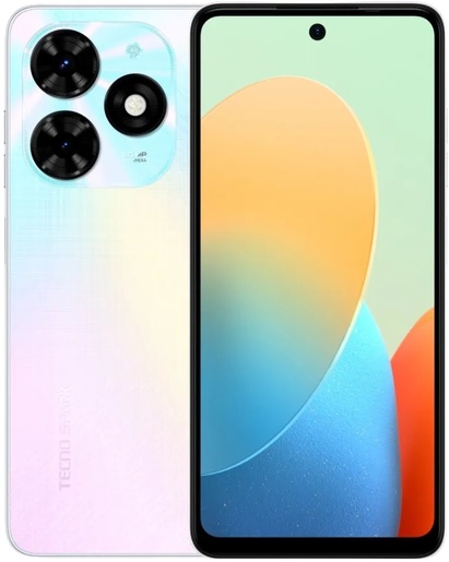 Tecno Spark 20C 4+128GB, Mystery White Mobilni telefon