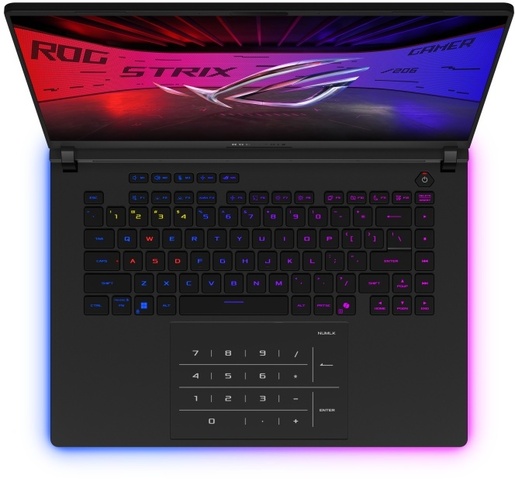 Laptop ASUS ROG Strix 16 G635LW-RW105X, 16 2.5K, Intel Core Ultra 9 275HX, 64GB RAM, 4TB SSD, nVidia GeForce RTX 5080, Windows 11 Pro