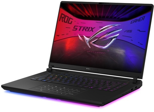 Laptop ASUS ROG Strix 16 G635LW-RW105X, 16 2.5K, Intel Core Ultra 9 275HX, 64GB RAM, 4TB SSD, nVidia GeForce RTX 5080, Windows 11 Pro