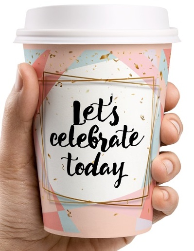 Čaša TREND 0,3L sa poklopcem