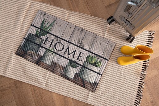 Otirač print Lima (SUCCULENTS)- MULTY HOME