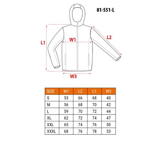 Bluza duks - NEO TOOLS 81-555-M