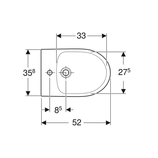 Geberit Bide SELNOVA