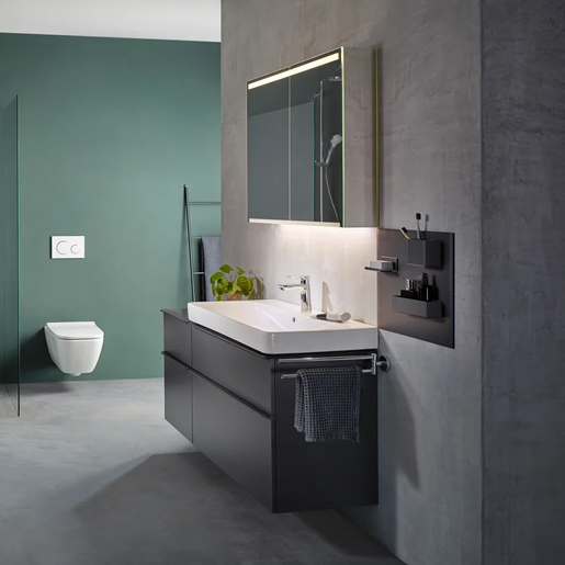 Geberit Lavabo 75 SMYLE Square R na sredini